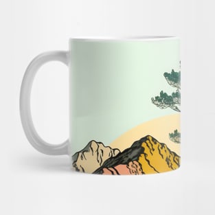 Landscape Forest Mountains Nature Mug